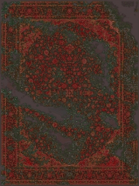 فرش-700-شانه-وینتیج-طلاکوب-کد-5201-فردین